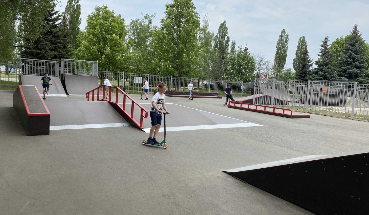 В Курске на улице 50 лет Октября 22 мая откроется скейтпарк