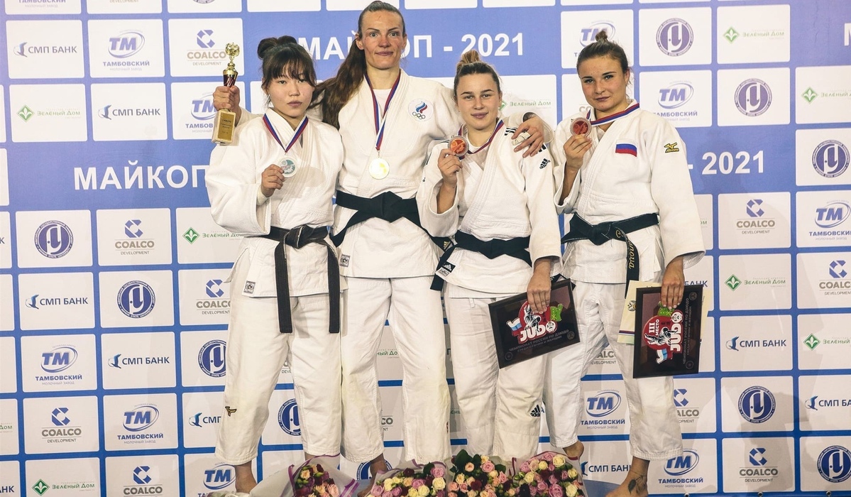 Президент Международного фонда дзюдо поздравил курянку с бронзовой медалью Чемпионата России